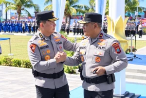 Estafet Kepemimpinan di Bumi Nyiur Melambai: Brigjen Pol Yudo Hermanto Resmi Genggam Pataka Polda Sulut