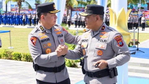 Estafet Kepemimpinan di Bumi Nyiur Melambai: Brigjen Pol Yudo Hermanto Resmi Genggam Pataka Polda Sulut
