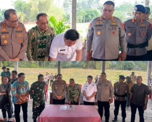 Konflik Tarkam Berakhir, Desa Tonom dan Ibulian Teken Perjanjian Damai