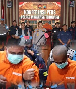 Pelaku Pembunuhan Berdarah di Basaan Mitra Diringkus di Bandara Saat Hendak Kabur ke Surabaya, Kapolres: Stop Bawa Sajam!