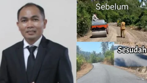 Jalan Penghubung Minsel–Mitra Rampung, Remly Kandoli Apresiasi Perhatian Gubernur Yulius Selvanus