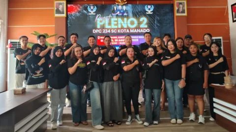 234 SC Manado Bangun Struktur hingga Kelurahan, Dorong Organisasi Hadir di Tengah Masyarakat