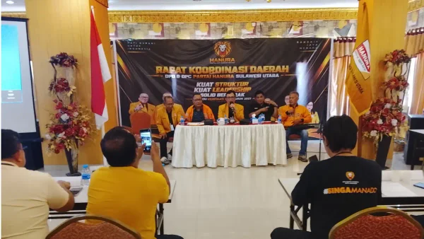 Hanura Sulut Bangkit dari ‘Istirahat’, Apriano Saerang Pasang Target Satu Fraksi di Semua Kabupaten dan Kota