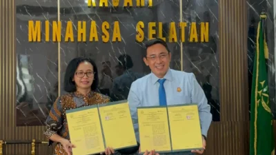 BPJS Ketenagakerjaan dan Kejari Minsel Perkuat Perlindungan Pekerja Desa