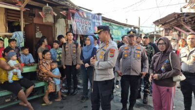Cegah Konflik Meluas, Kapolres Bitung Temui Dua Kelompok Warga, Blokade Jalan Dibuka