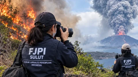FJPI Sulut Ingatkan Jurnalis: Tak Ada yang Lebih Berharga dari Nyawa
