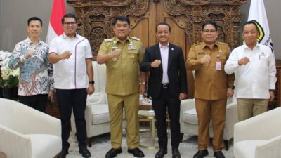 Temui Bahlil, Yulius Selvanus Dorong Percepatan Legalitas Tambang Rakyat Sulut