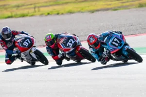 Naik Podium di Aragon, Ramadhipa Jaga Peluang Tembus Tiga Besar Moto3 Junior