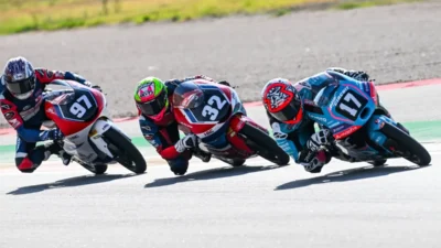 Naik Podium di Aragon, Ramadhipa Jaga Peluang Tembus Tiga Besar Moto3 Junior