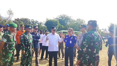Hengky Honandar Pimpin Apel Karhutla di Bitung: “Jangan Tunggu Api Membesar, Padamkan Sebelum Meluas