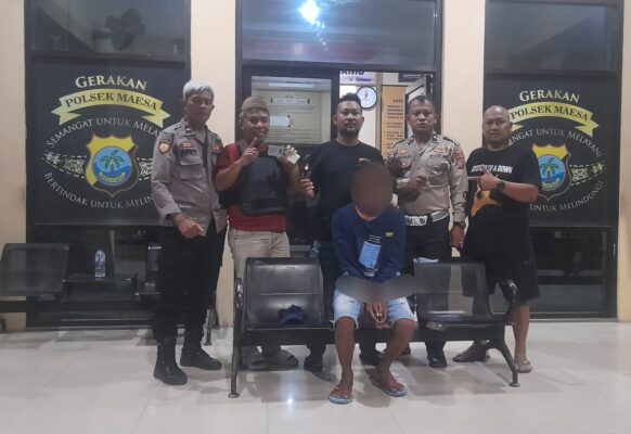Adu Mulut Berujung Tikaman, Nelayan 34 Tahun Diciduk Resmob Polsek Maesa 11 Adu Mulut Berujung Tikaman, Nelayan 34 Tahun Diciduk Resmob Polsek Maesa