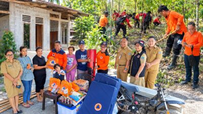 BPBD Bitung Bergerak Cepat di Banyak Titik, Korban Kebakaran Pinasungkulan Terima Bantuan Stimulan hingga Air Bersih Disalurkan