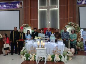 Jeffry Wowiling Hadiri HUT ke-115 GMIM Baitel Girian, Serukan Persatuan dan Waspada Karhutla