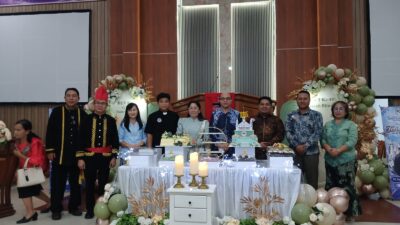 Jeffry Wowiling Hadiri HUT ke-115 GMIM Baitel Girian, Serukan Persatuan dan Waspada Karhutla