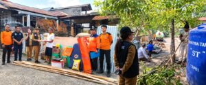 BPBD Bitung Gerak Cepat, Air Bersih dan Bantuan Kebakaran Disalurkan ke Warga Terdampak