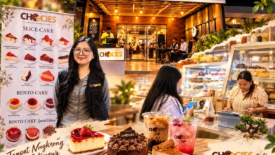 Pecinta Cake & Dessert Wajib Mampir, Chocies Cafe Punya Rumah Baru yang Manis