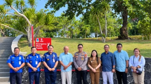 Water Supply Station Grand Luley Manado Perkuat Respons Kebakaran di Manado Utara