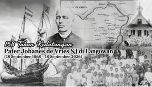 18 September 1868: Ketika Pater Johanes de Vries SJ Tiba di Langowan