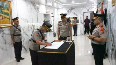 Dua Jabatan Strategis Polda Sulut Resmi Berganti