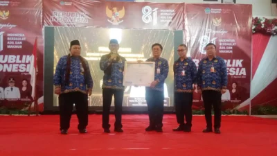 BKN Beri Penghargaan kepada Pemkab Minahasa Utara atas Konsistensi Manajemen Talenta ASN