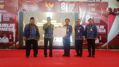 BKN Beri Penghargaan kepada Pemkab Minahasa Utara atas Konsistensi Manajemen Talenta ASN