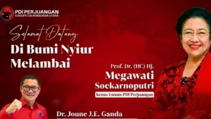 Joune Ganda Sambut Megawati Soekarnuputri di Sulut, Bawa Salam Hangat Masyarakat Tanah Tonsea