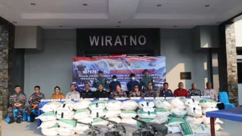 Kodaeral VIII Gagalkan 6,25 Ton Sianida di Tiga Lokasi, Nilainya Tembus Rp4,685 Miliar