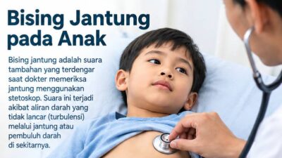 Bising Jantung pada Anak: Kenali Gejala, Penyebab dan Kapan Harus Diperiksa