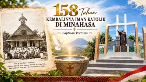 158 Tahun Silam, Surat Daniel Mandagi Kembalikan Iman Katolik di Tanah Minahasa