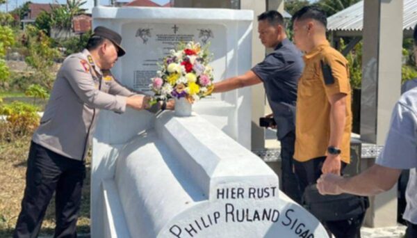 Hari Terakhir di Sulut, Roycke Harry Langie Ziarah ke Makam Leluhur Presiden Prabowo di Langowan