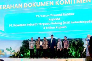 Produsen Ban Asal Tiongkok Investasi Rp4 Triliun di Batang