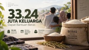 33,24 Juta Keluarga Dapat Bantuan Beras, Ini Besaran dan Jadwal Penyalurannya