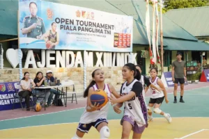 Open Tournament Bola Basket Pelajar Piala TNI Resmi Dimulai