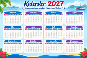 Catat dari Sekarang! Ini Daftar Libur Nasional 2027, Ada 18 Hari dan 8 Cuti Bersama