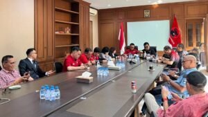 Fabian Kaloh Matangkan Persiapan Pelantikan Badan dan Sayap PDI Perjuangan Sulut