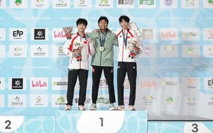 Indonesia Raih Dua Emas di World Climbing Series Guiyang