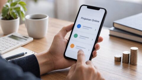 Ilustrasi pinjaman online pinjol dan aturan terbaru OJK