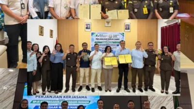 BPJS Ketenagakerjaan Manado Konsol Gandeng 4 Kejaksaan