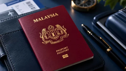 Paspor Malaysia dalam pemeringkatan paspor terkuat dunia 2026.