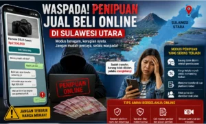 Penipuan Jual Beli Online Jadi Modus Scam Terbanyak di Sulut, Capai 603 Laporan