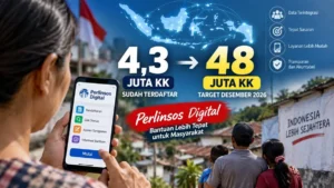 Uji Coba Tembus 4,3 Juta KK, Pemerintah Targetkan 48 Juta Penerima Bansos Digital di Akhir 2026