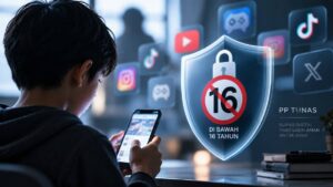22 Platform Berisiko Tinggi, Anak di Bawah 16 Tahun Dilarang Akses