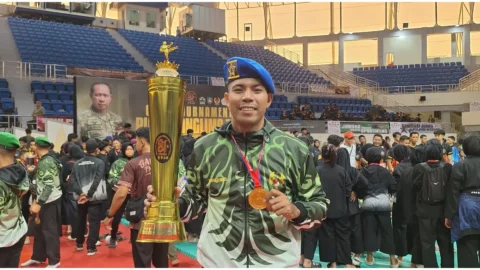 Prajurit Kodam XIII/Merdeka Raih Emas Pencak Silat di Kejurnas TNI