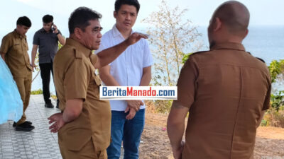PLT Bupati Heronimus Makainas Tinjau Fasilitas Wisata