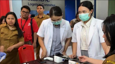 Banyak ASN Jarang Periksa Kesehatan, Dinkes Minahasa Utara Turun Langsung Pemeriksaan Gratis