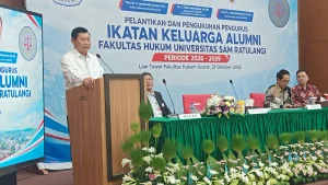 Victor Mailangkay Dilantik Sebagai Ketua Umum IKA FH Unsrat, Komposisi Pengurus dari Lintas Profesi