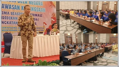 Unsrat Manado Tempa Mahasiswa Beasiswa ADik di Momen Sumpah Pemuda, Arthur Pinaria: Jadikan Perbedaan Kekuatan