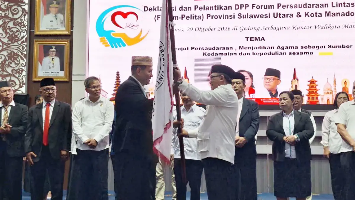 Kakanwil Lantik Forum Pelita, Perkuat Persaudaraan Lintas Agama