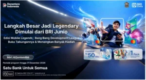 BRI Junio Gandeng Mobile Legends: Bang Bang, Hadirkan Kartu Debit Edisi Khusus dan Beragam Benefit bagi Nasabah
