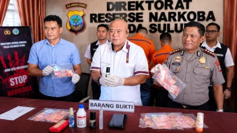 Awas Vape Mengandung Narkoba Sasar Anak Muda, Dua Pengedar di Manado Ditangkap